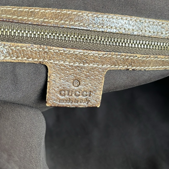 Gucci SS/05 Big Borchie Monogram Canvas Studded Shoulder Bag - Picture 11 of 13